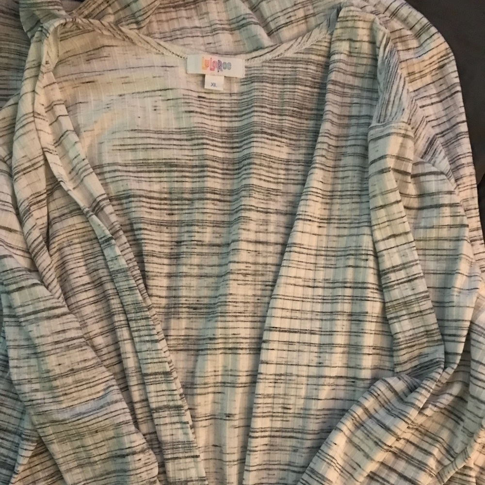 Black & White Lularoe Sarah & Striped Carley